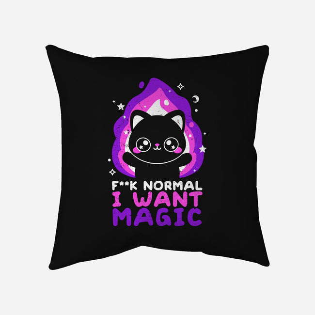 I Want Magic-none removable cover throw pillow-NemiMakeit