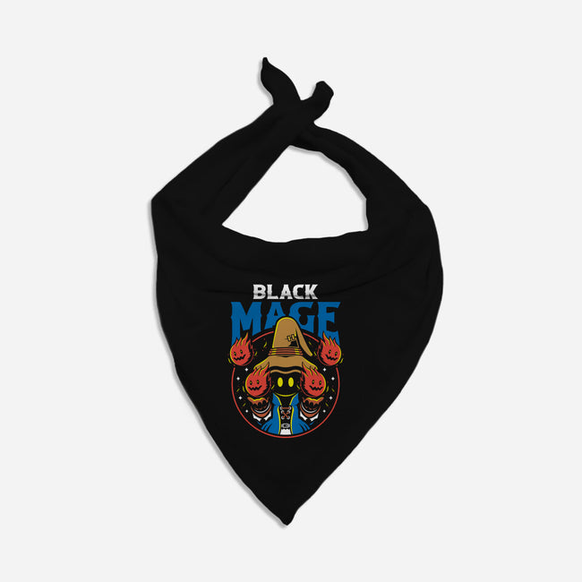 Vivi The Black Mage-dog bandana pet collar-Logozaste