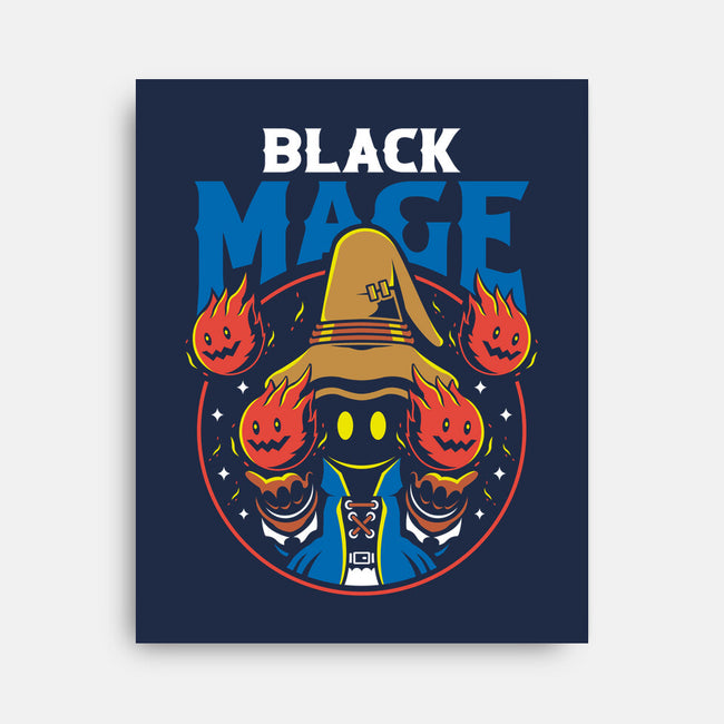 Vivi The Black Mage-none stretched canvas-Logozaste