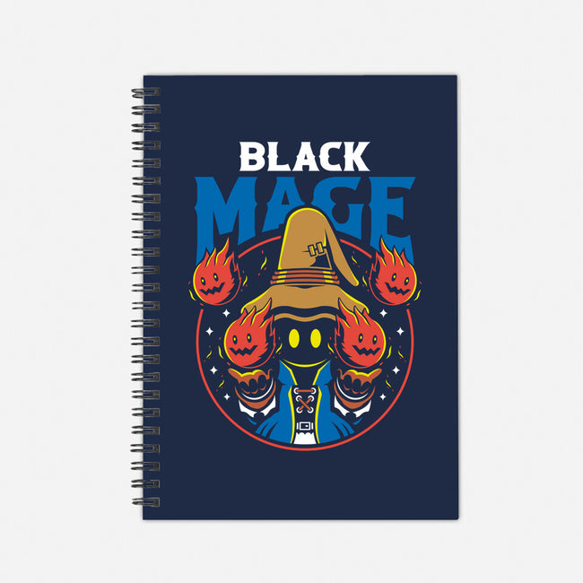 Vivi The Black Mage-none dot grid notebook-Logozaste