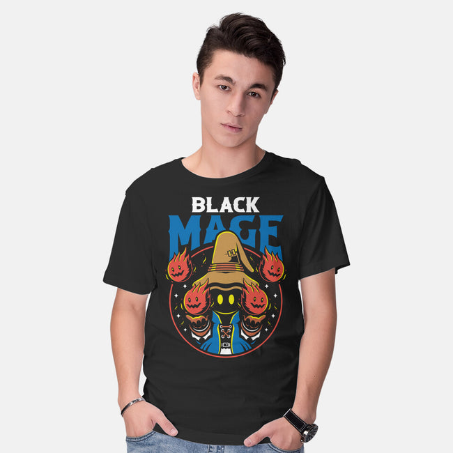 Vivi The Black Mage-mens basic tee-Logozaste