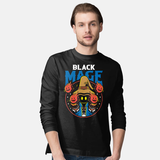 Vivi The Black Mage-mens long sleeved tee-Logozaste