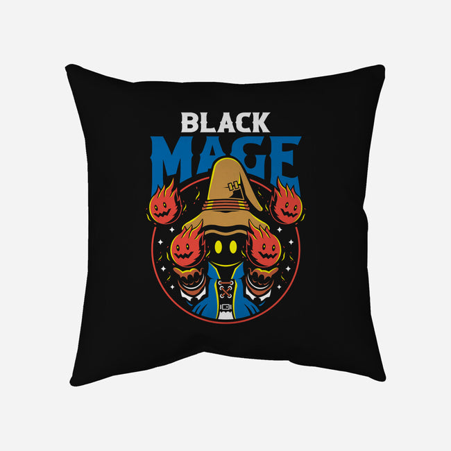 Vivi The Black Mage-none removable cover throw pillow-Logozaste
