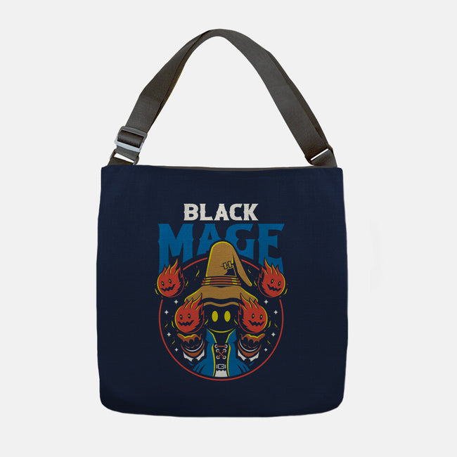 Vivi The Black Mage-none adjustable tote-Logozaste