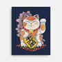 Lucky Cat-none stretched canvas-fanfreak1