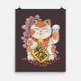 Lucky Cat-none matte poster-fanfreak1