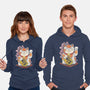 Lucky Cat-unisex pullover sweatshirt-fanfreak1