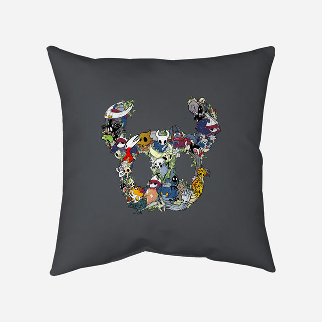 Hollow Crew-none removable cover w insert throw pillow-Fearcheck