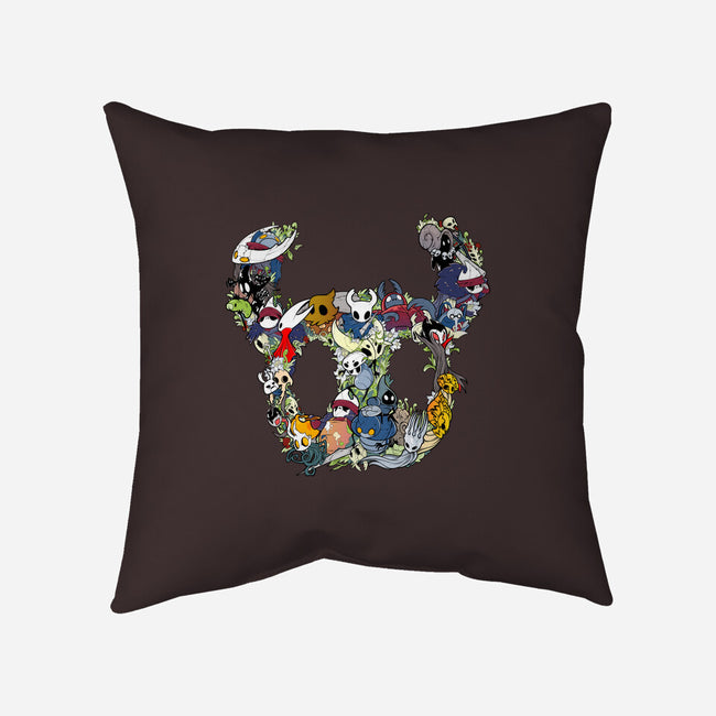 Hollow Crew-none removable cover w insert throw pillow-Fearcheck
