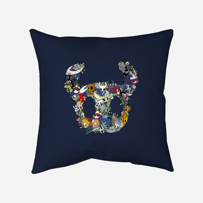 Hollow Crew-none removable cover w insert throw pillow-Fearcheck