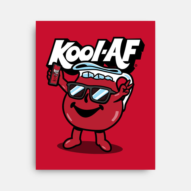 Kool AF-none stretched canvas-Boggs Nicolas