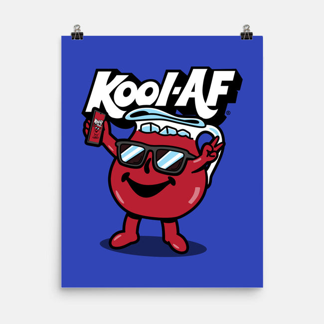 Kool AF-none matte poster-Boggs Nicolas