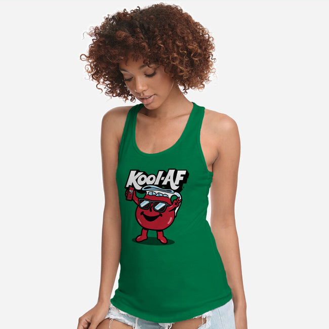 Kool AF-womens racerback tank-Boggs Nicolas