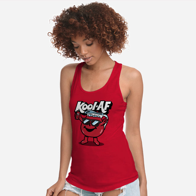 Kool AF-womens racerback tank-Boggs Nicolas