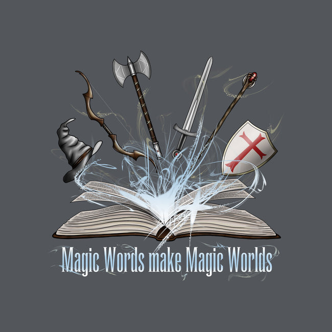Magic Words-womens basic tee-NMdesign