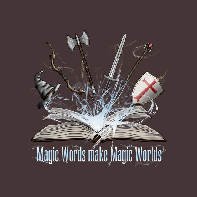 Magic Words-none fleece blanket-NMdesign