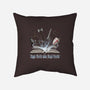 Magic Words-none removable cover w insert throw pillow-NMdesign