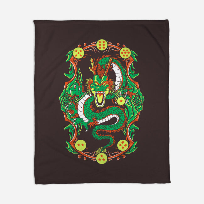 Wish Dragon-none fleece blanket-CoD Designs