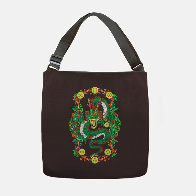 Wish Dragon-none adjustable tote-CoD Designs