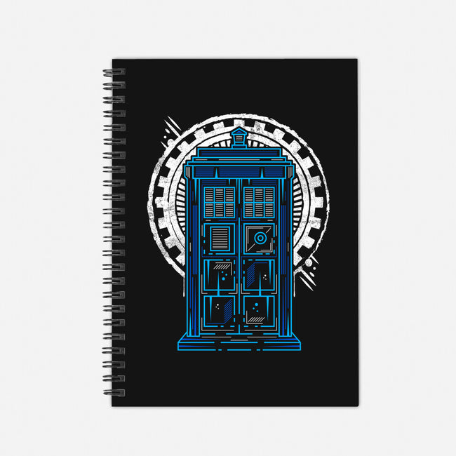 In Time And Space-none dot grid notebook-Logozaste