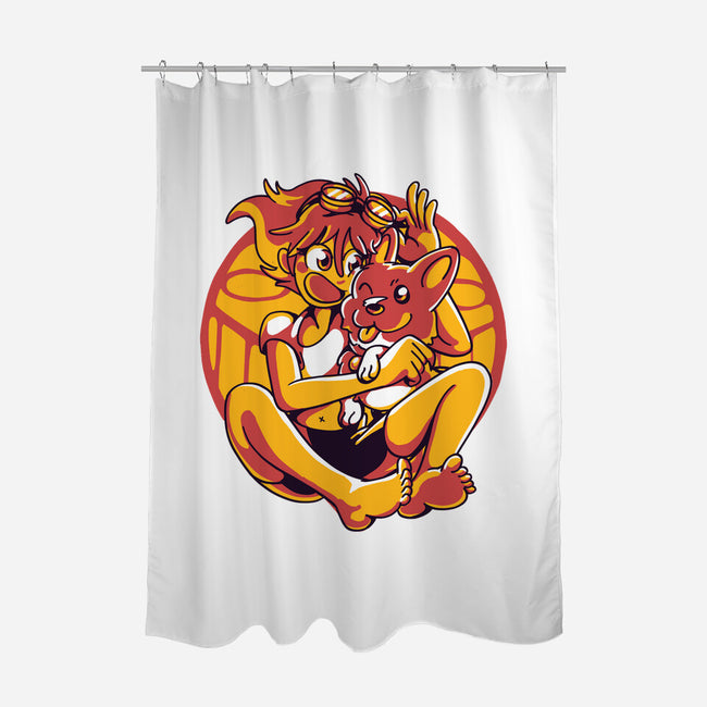 Rad Partners-none polyester shower curtain-estudiofitas