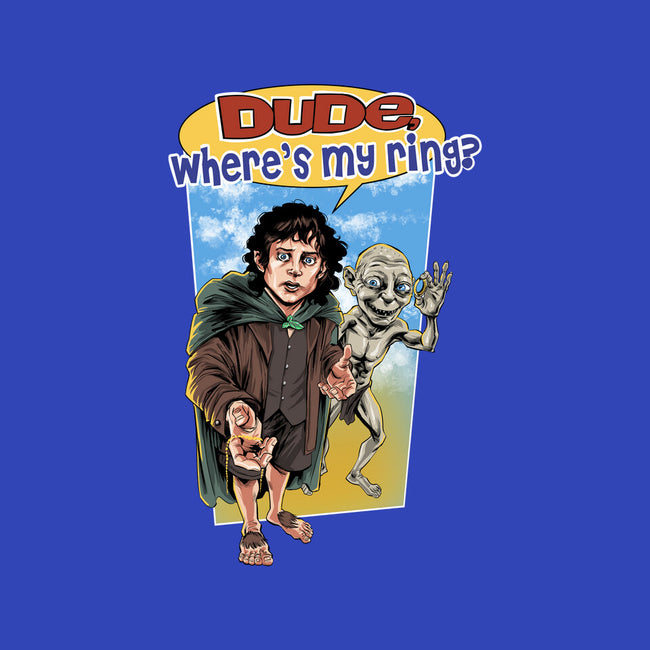 Where Is My Ring?-none polyester shower curtain-zascanauta