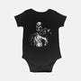 Cyborg-baby basic onesie-jonathan-grimm-art