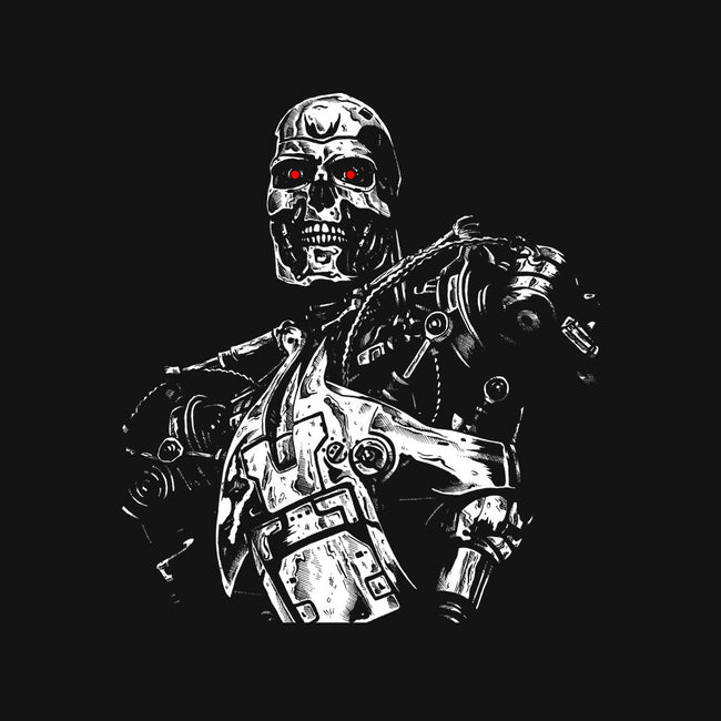 Cyborg-baby basic tee-jonathan-grimm-art