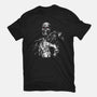 Cyborg-unisex basic tee-jonathan-grimm-art