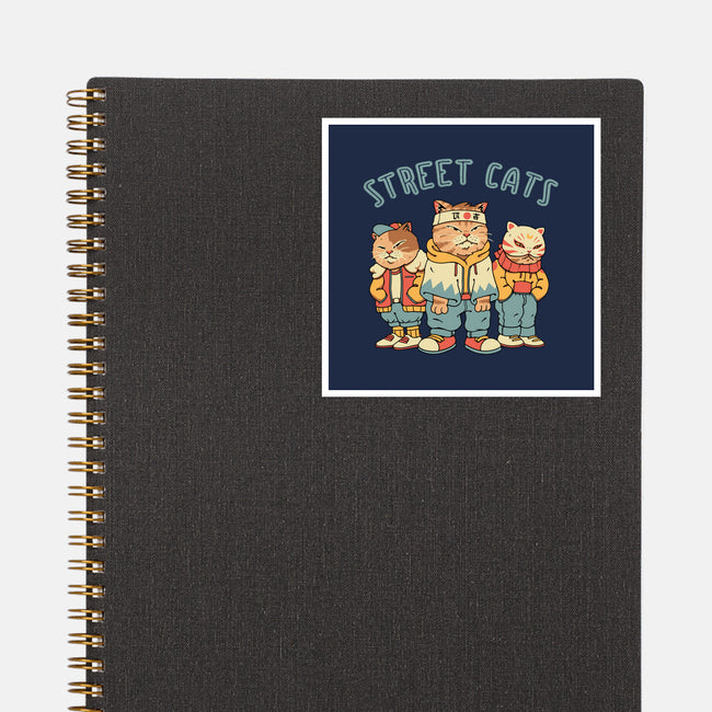Street Cats-none glossy sticker-vp021