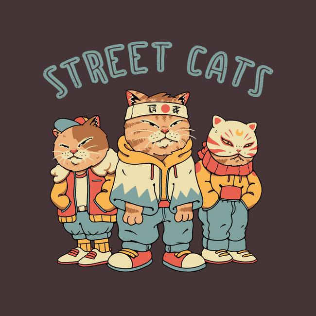 Street Cats-none removable cover w insert throw pillow-vp021