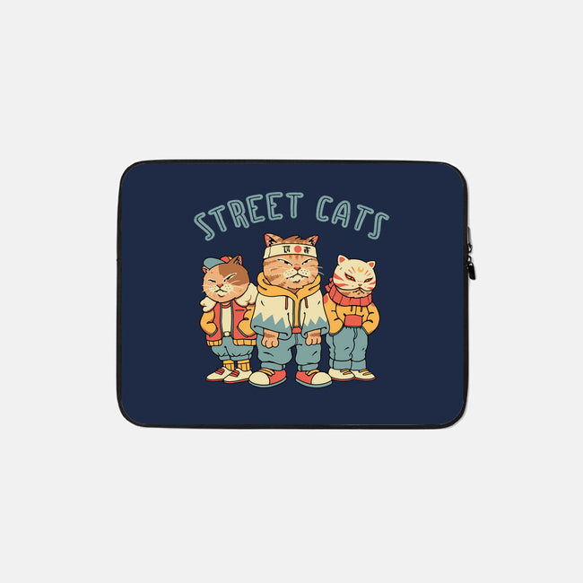 Street Cats-none zippered laptop sleeve-vp021