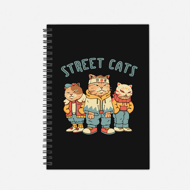 Street Cats-none dot grid notebook-vp021