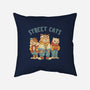 Street Cats-none removable cover w insert throw pillow-vp021