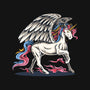 Flying Unicorn-none glossy sticker-Faissal Thomas