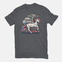Flying Unicorn-womens basic tee-Faissal Thomas