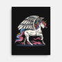 Flying Unicorn-none stretched canvas-Faissal Thomas