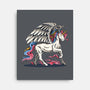 Flying Unicorn-none stretched canvas-Faissal Thomas