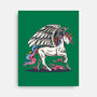Flying Unicorn-none stretched canvas-Faissal Thomas