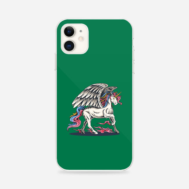 Flying Unicorn-iphone snap phone case-Faissal Thomas