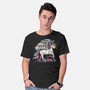Flying Unicorn-mens basic tee-Faissal Thomas