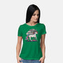Flying Unicorn-womens basic tee-Faissal Thomas