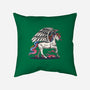 Flying Unicorn-none removable cover throw pillow-Faissal Thomas