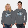 Shark Rage-unisex crew neck sweatshirt-Faissal Thomas