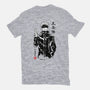 Satoru Gojo Sumi-E-womens fitted tee-DrMonekers