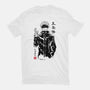 Satoru Gojo Sumi-E-womens basic tee-DrMonekers