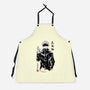 Satoru Gojo Sumi-E-unisex kitchen apron-DrMonekers