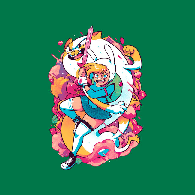 The Human And The Cat-none drawstring bag-Bruno Mota
