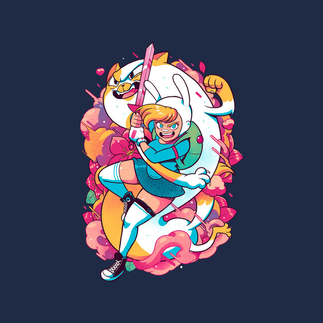 The Human And The Cat-womens fitted tee-Bruno Mota