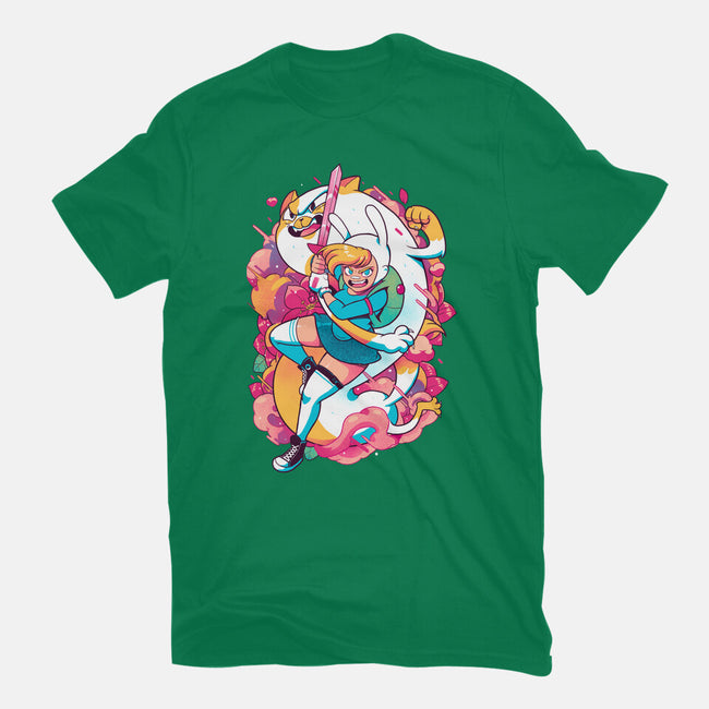The Human And The Cat-mens heavyweight tee-Bruno Mota